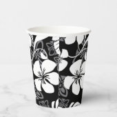 GOBELETS EN PAPIER ALOHA VENDREDI (NOIR) (Droite)