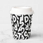 Gobelets En Papier Alphabet (Droite)
