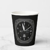 Gobelets En Papier Altimètre de l'aéronef (Recto)