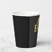 Gobelets En Papier Américain Donald Trump FAFO USA Drapeau patriotiqu (Droite)