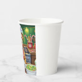 Gobelets En Papier American Bulldog Holiday Baking : Noël festif (Gauche)