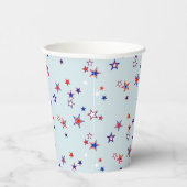 Gobelets En Papier American Patriotic Starry Field (Droite)