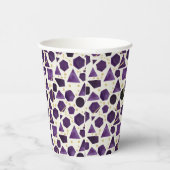 Gobelets En Papier Amethyst Prism Mosaic (Droite)
