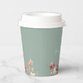 Gobelets En Papier Amical Sage Thanksgiving (Droite)