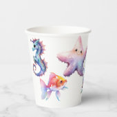 Gobelets En Papier Amis aquatiques (Recto)