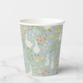Gobelets En Papier Amis du printemps (Verso)