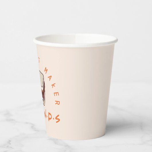 Gobelets En Papier AMIS™ | Le Créateur Humide (Gauche)