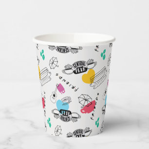 Gobelets En Papier AMIS™   Motif d'icône