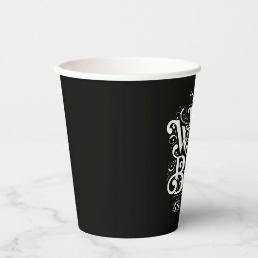 Gobelets En Papier AMIS™ | Nous étions en pause (Recto)