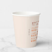 Gobelets En Papier AMIS™ | Qu'est-ce qui ne plaît pas ? (Droite)