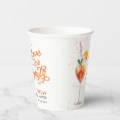 Gobelets En Papier Amour à la Fête des mariées First Spritz (Droite)