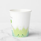 Gobelets En Papier Amour de verdure au premier Spritz Enterrement de  (Gauche)