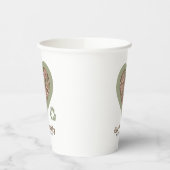 Gobelets En Papier Amour Éco et Coeur (Gauche)