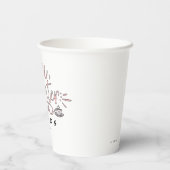 Gobelets En Papier Amour, rire et amis™ (Verso)