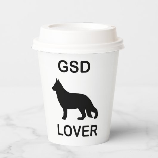 Gobelets En Papier Amoureux de GSD (Recto)
