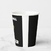 Gobelets En Papier Amoureux de la chicelle Dill Pickleball Player (Gauche)