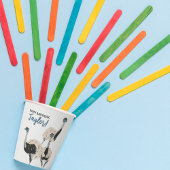 Gobelets En Papier Amoureux des oiseaux Emus Party personnalisée