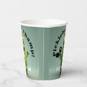 Gobelets En Papier Amusant Pickleball Champ coupe papier (Droite)