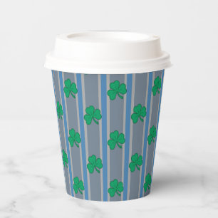 Gobelets En Papier Amusants et Shamrocks fantaisistes