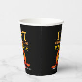 Gobelets En Papier Amusants J'ESPIONNE CITROUILLE PIE Thanksgiving (Droite)