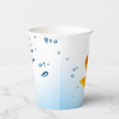 Gobelets En Papier Amusants poisson d'or unique eau de bol de poisson (Droite)