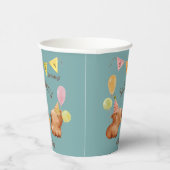 Gobelets En Papier Amusement de la fête de Capybara (Droite)