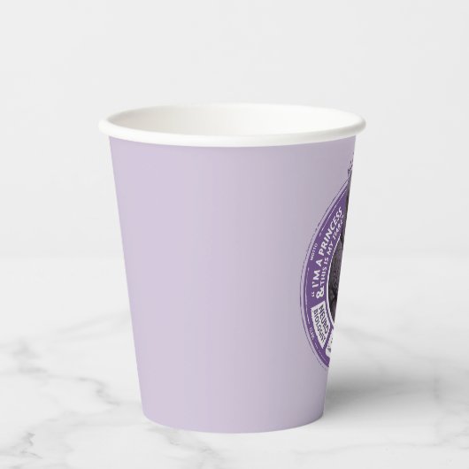 Gobelets En Papier Amy Farrah Fowler - Graphique d'informations (Recto)