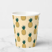 Gobelets En Papier Ananas Aloha (Gauche)