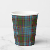 Gobelets En Papier Anderson Clan Scottish Plaid Motif tasses de papie (Recto)