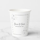 Gobelets En Papier Anéone en blanc (Recto)