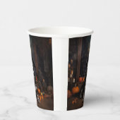 Gobelets En Papier Anglais Cocker Espagnol Citrouille Halloween effra (Droite)