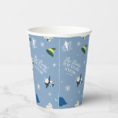 Gobelets En Papier Animal Friends "Bye Buddy" Motif d'hiver (Droite)