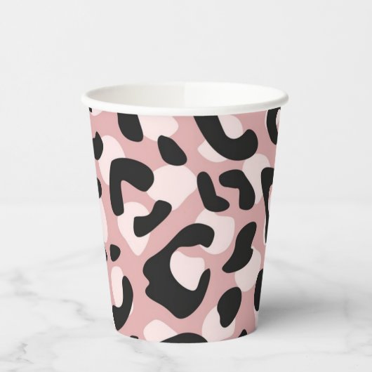 Gobelets En Papier Animal print pattern (Gauche)