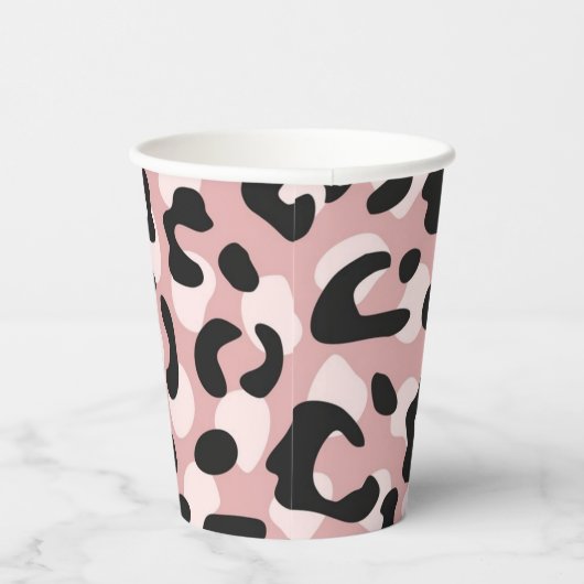 Gobelets En Papier Animal print pattern (Droite)