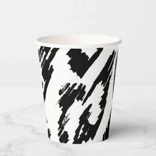Gobelets En Papier Animal print pattern (Verso)