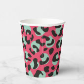 Gobelets En Papier Animal print pattern (Droite)