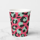 Gobelets En Papier Animal print pattern (Recto)