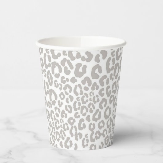 Gobelets En Papier Animal print pattern (Gauche)