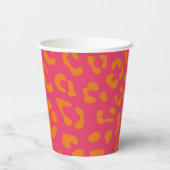 Gobelets En Papier Animal print pattern (Verso)