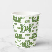 Gobelets En Papier Animaux de la fête des rues Anniversaire (Recto)