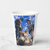 Gobelets En Papier Animé (Recto)
