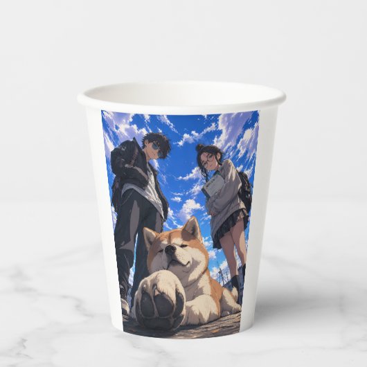 Gobelets En Papier Animé (Recto)