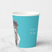 Gobelets En Papier Anime de lit, dessin original (Gauche)