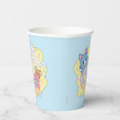 Gobelets En Papier Anime Donut délice avec Tom, Jerry et Tuffy (Droite)