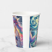 Gobelets En Papier Anime Girl chanter Moonlight Pixie Rainbow Mermaid (Droite)