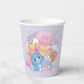 Gobelets En Papier Anime Tom et Jerry Candy Party (Verso)