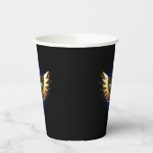 Gobelets En Papier Ankh or avec ailes (Gauche)
