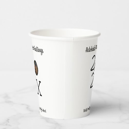 Gobelets En Papier Année de graduation personnalisée Fête photo perso (Droite)