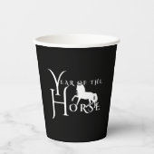 Gobelets En Papier Année du cheval (Recto)