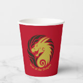 Gobelets En Papier Année du dragon (Recto)